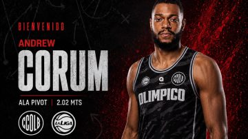 Andrew Corum es nuevo refuerzo de Olímpico de La Banda