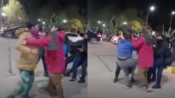 Añatuya: mientras todos festejaban la clasificación de Argentina, dos mujeres protagonizaron una violenta pelea en la calle