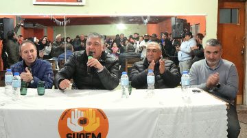 Nediani se reunió con autoridades y afiliados del SUOEM de La Banda