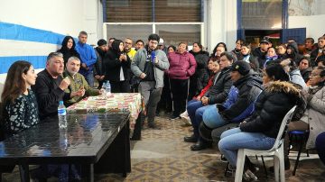 Dirigentes y militantes del Circuito 48 se reunieron con los candidatos del FCU