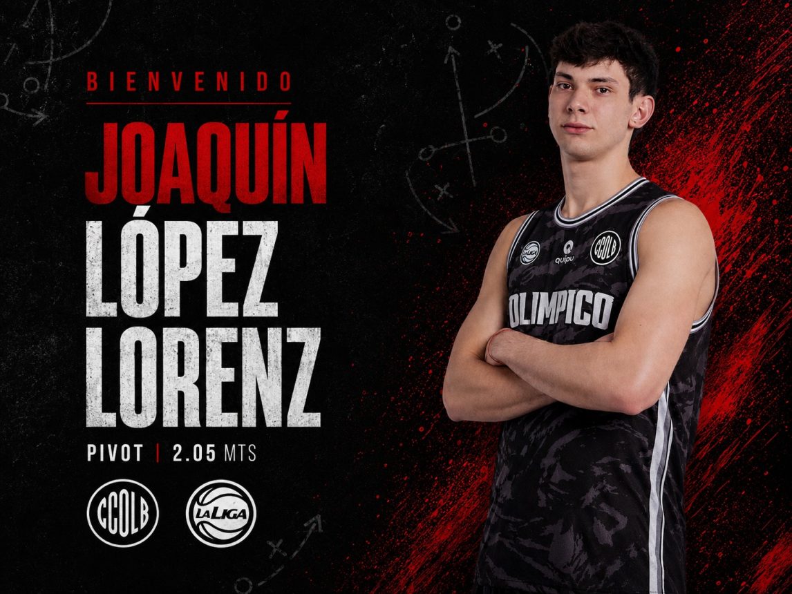 Olímpico sigue armando su plantel y confirmó la llegada de Joaquín López Lorenz