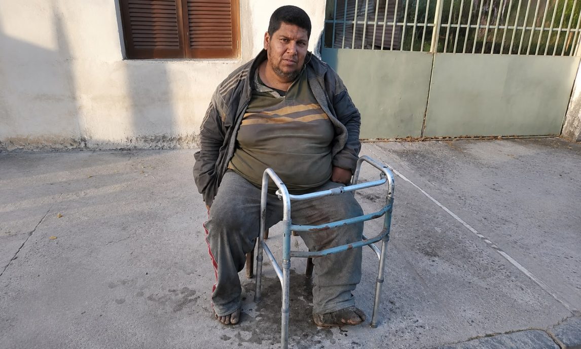 Tucho Moyano atraviesa una situación de abandono y necesita de la solidaridad de todos