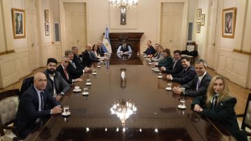 El Presidente Milei encabezó una reunión de Gabinete en Casa Rosada