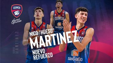 Nicolás “Hueso” Martínez es el nuevo refuerzo de Quimsa
