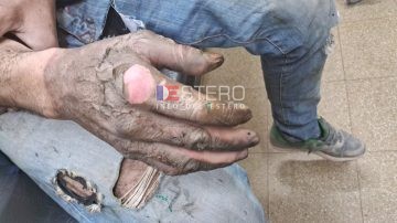 Un plomero se electrocutó al manipular un cable en una concesionaria de Ruta 51