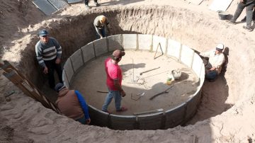 La Cruz Roja y Scouts de todo el país trabajaron junto a la comunidad Tonokoté para construir una cisterna