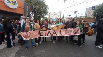 Desde Buenos Aires para vivir una experiencia única: una delegación de Morón participó de la Marcha de las Cuerdas y Fuelles