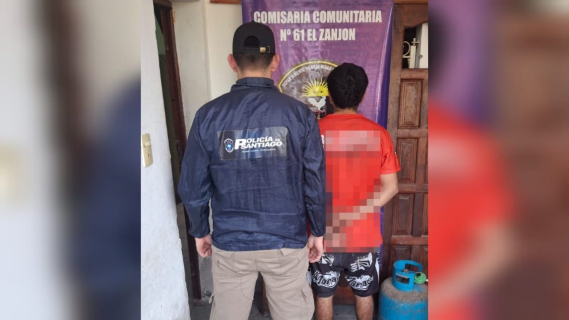 Detienen a un hombre y recuperan parte de los bienes robados en una escuela