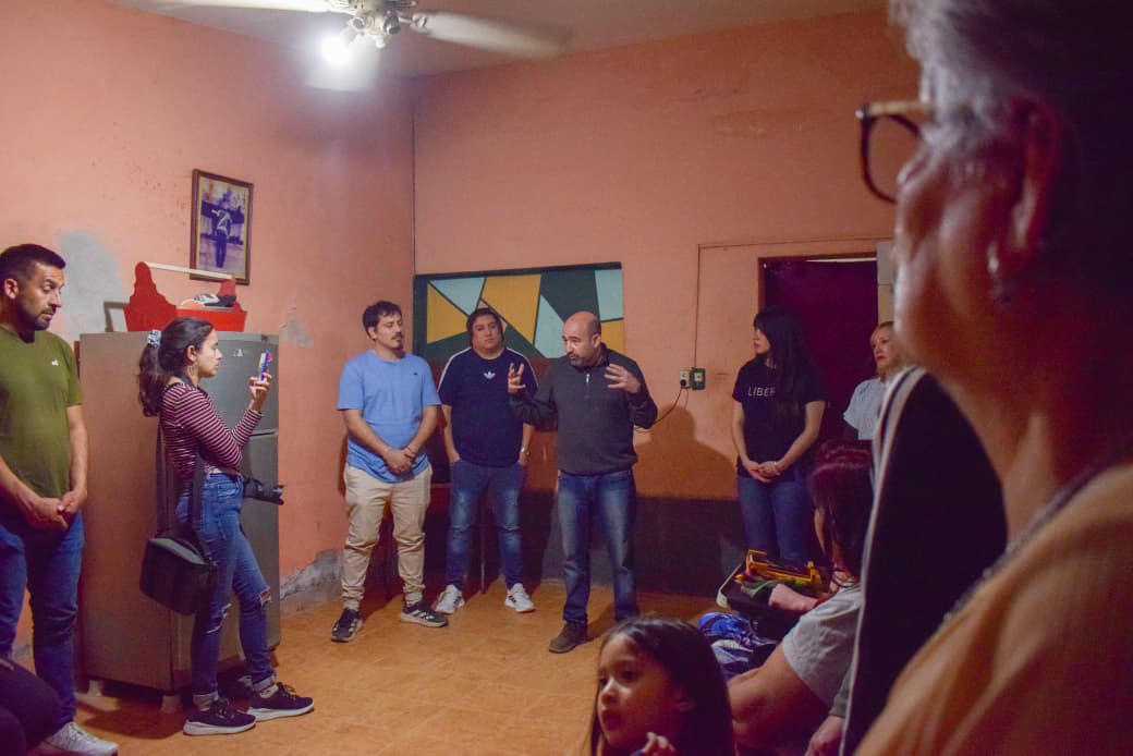 Mirolo en el Misky Mayu: reafirmó el compromiso de recuperar los barrios con obras, seguridad y oportunidades para los jóvenes