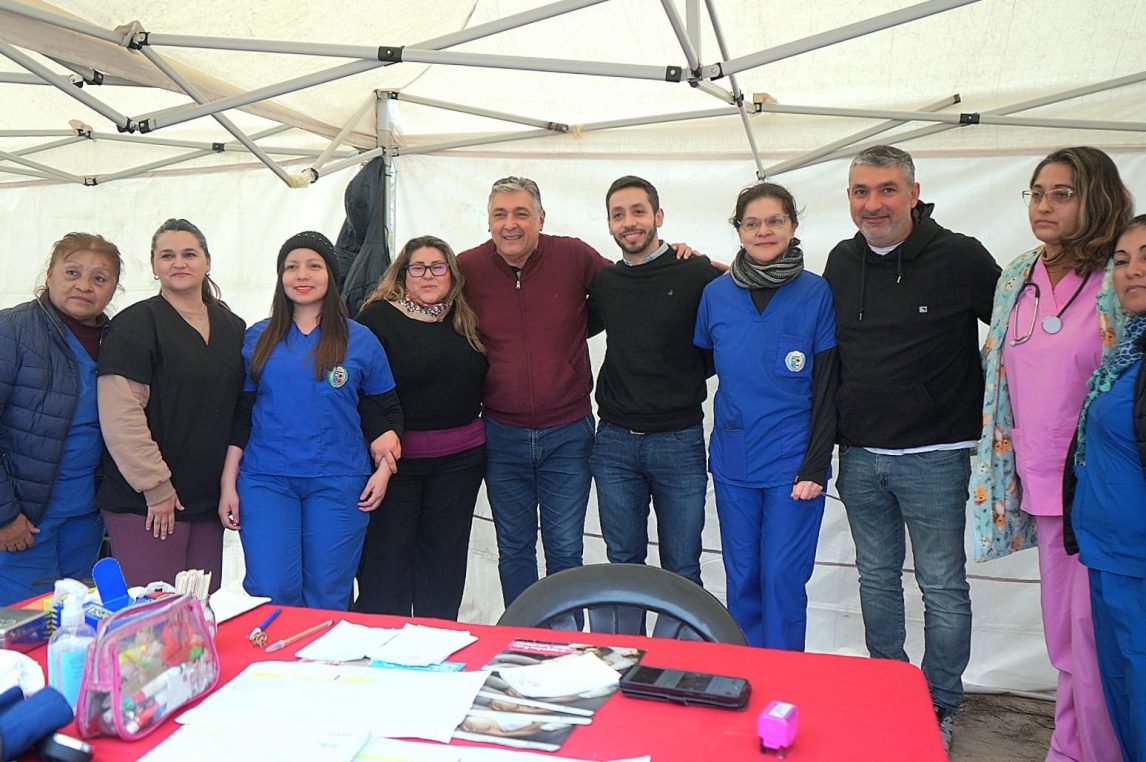 Vecinos del B° El Bosque fueron beneficiados con un operativo integral municipal