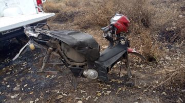 Recuperaron una moto robada en La Católica: estaba desmantelada y sin ruedas