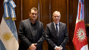 El gobernador Elías Suárez recibió al Ministro de Producción de Chaco