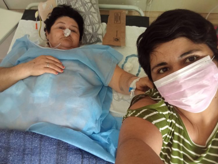 Fue apuñalada por su marido, está internada y necesitan ayuda para costear gastos