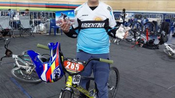 El santiagueño Jahir Elías afronta un nuevo desafío en el Campeonato Mundial de BMX