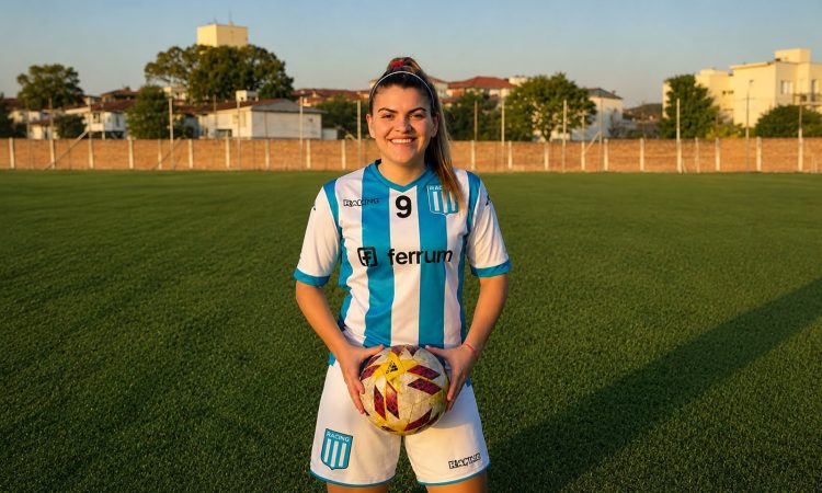La santiagueña Belén Spenig fue presentada como refuerzo de Sport Recife