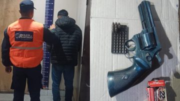 La Banda: allanamientos en simultáneo permiten detener a dos personas y secuestrar un arma de fuego