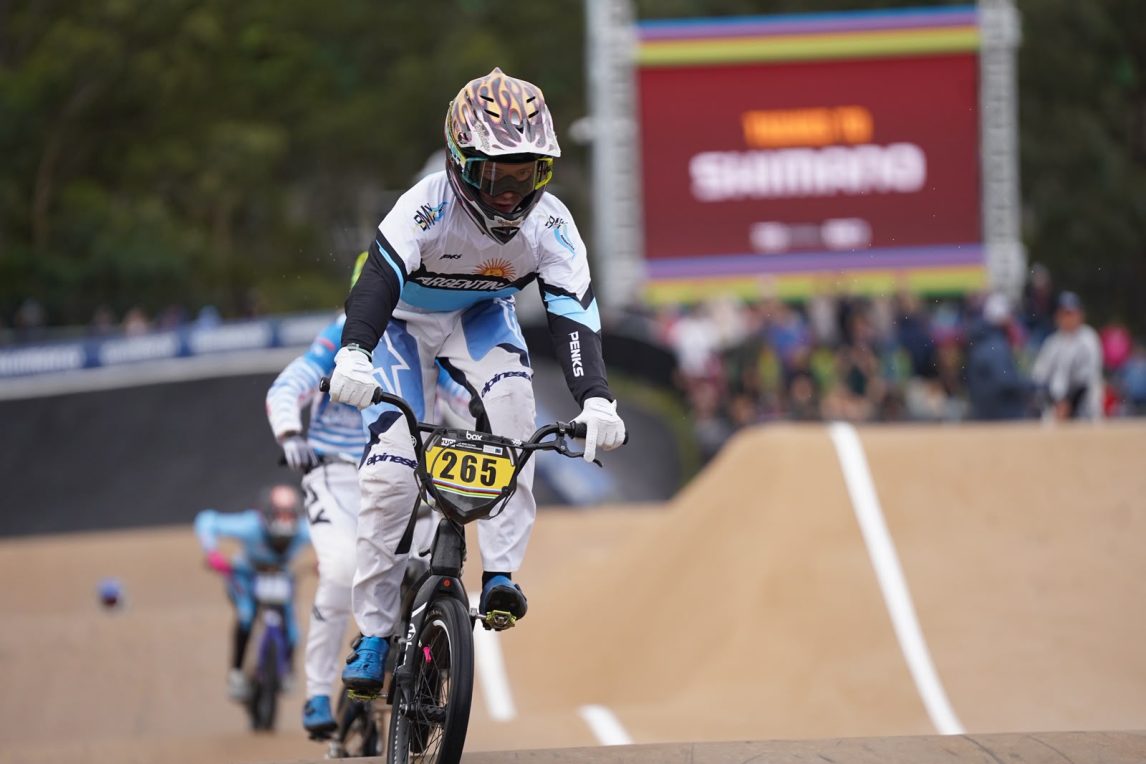 Gran desempeño de Nicolás Stancampiano en el Mundial de BMX