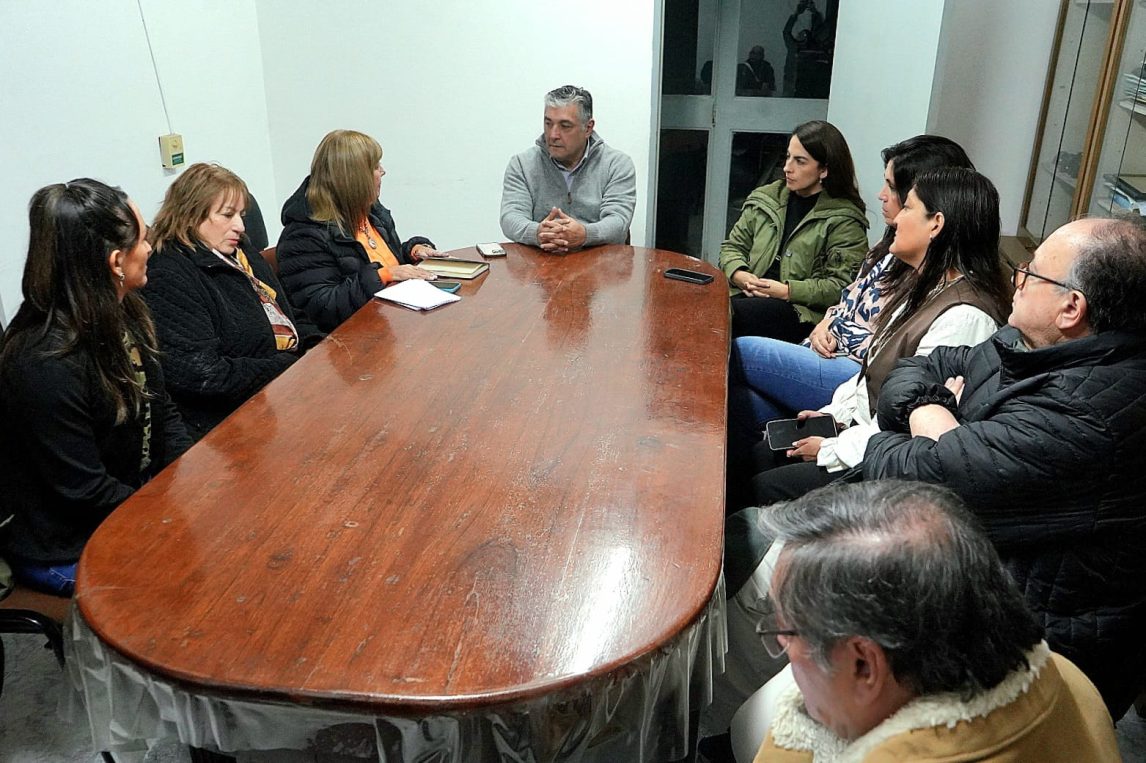 Nediani se reunió con autoridades del Centro de Comercio e Industria de La Banda