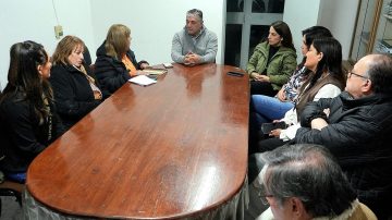Nediani se reunió con autoridades del Centro de Comercio e Industria de La Banda