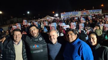 “Es ahora”: Importante acto de la Agrupación 25 de Mayo de La Banda en apoyo al candidato del Frente Cívico