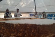 El alfajor santiagueño gigante: la historia detrás del clásico que nació hace cinco años y sueña con llegar al Libro Guinness
