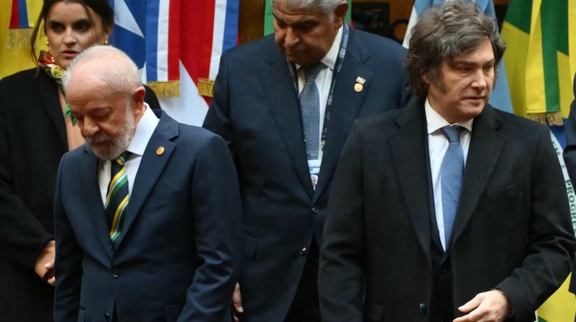 Milei acusó al Gobierno de Brasil de financiar una “campaña-antiargentina” y cruzó a Lula