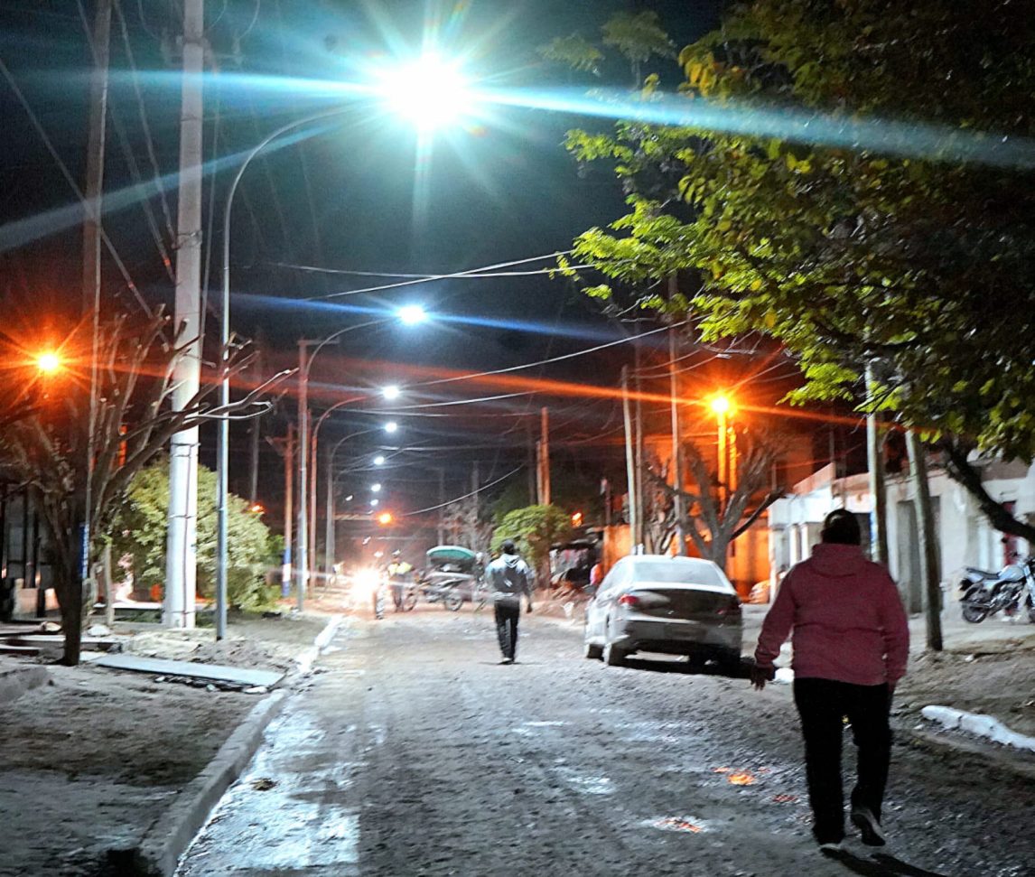 Se habilitaron obras de infraestructura en el barrio Bajo de Vértiz