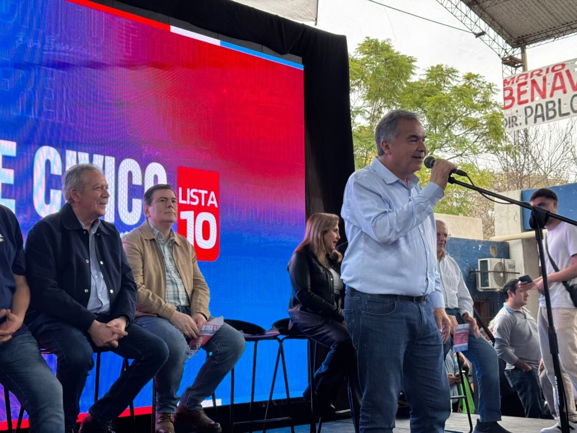 El candidato a intendente por la Capital, Mario Benavente llega con gran respaldo a la recta final de la campaña electoral