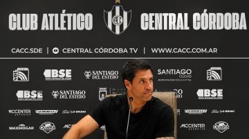 Domínguez valoró la actitud de Central Córdoba y pidió tiempo para consolidar su idea