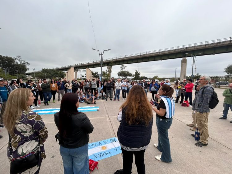 Gran convocatoria en Santiago del Estero: familias participaron del banderazo en defensa de la Ley de Tierras