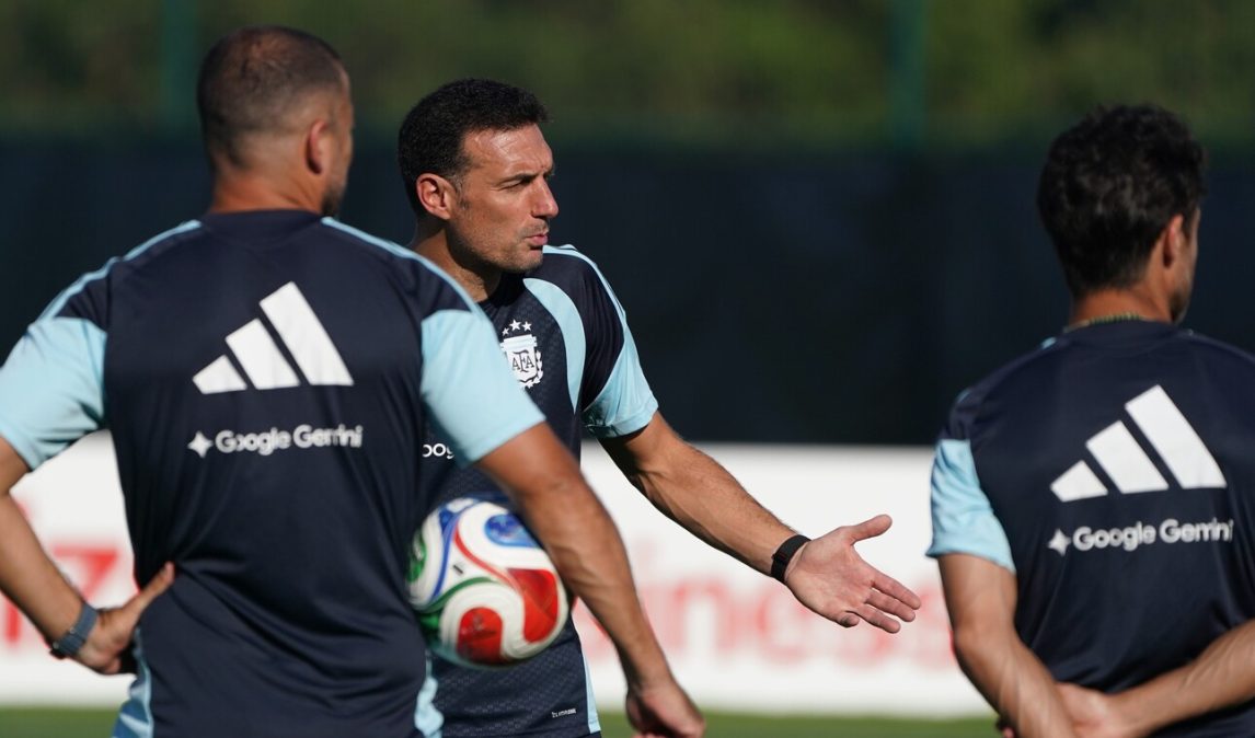 La Selección Argentina ajusta detalles para enfrentar a Suiza en los cuartos de final