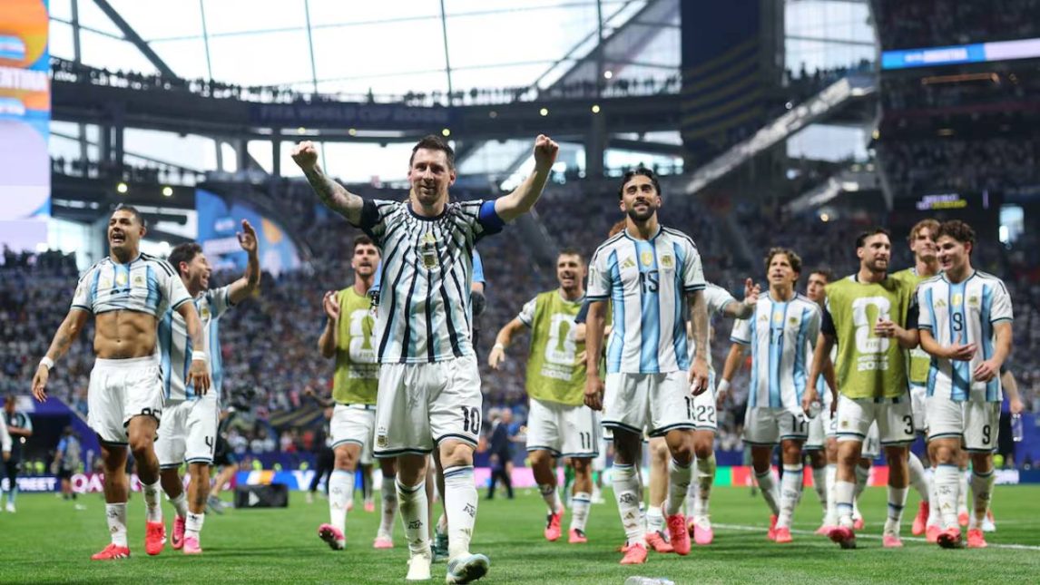 El mensaje de la AFA que emocionó a los hinchas antes de la final con España