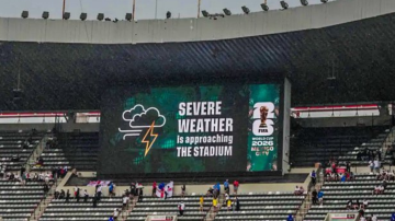El protocolo por tormentas retrasó el inicio de México vs Inglaterra