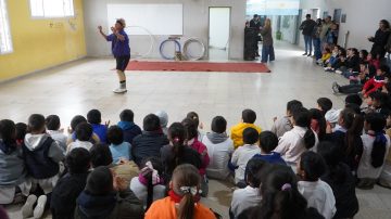La Escuela Municipal N° 1 llevó adelante el proyecto “El Circo en la Escuela”