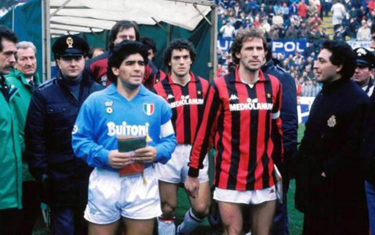 Falleció Franco Baresi, leyenda del Milan a la que Maradona definió como “el mejor defensor”