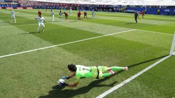 Video: el penal que falló Mbappé para Francia ante Marruecos