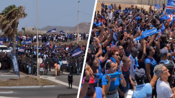 Héroes nacionales: así recibió Cabo Verde a su selección tras la Copa del Mundo