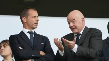 Crece la tensión entre UEFA y FIFA por la reestructuración impulsada por Infantino