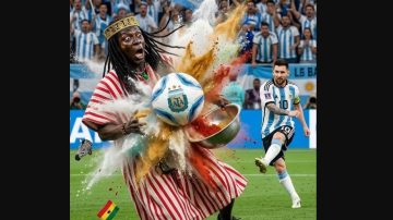 El Chiqui de la Gente apeló al humor y “mandó al banco” al brujo del Mundial