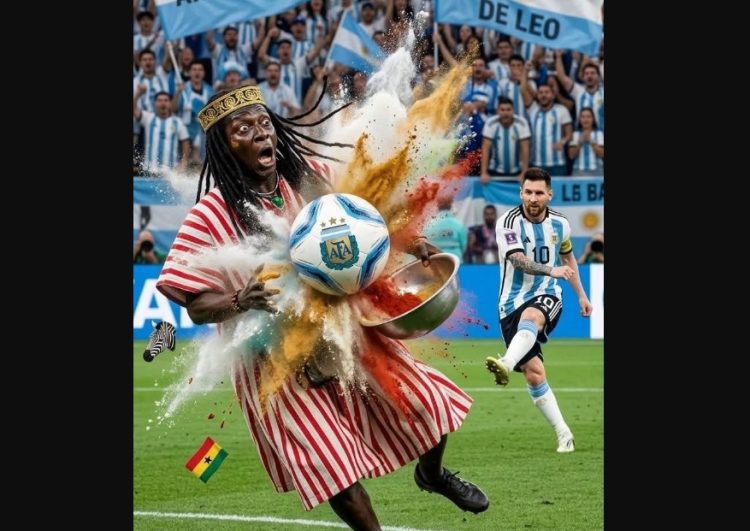 El Chiqui de la Gente apeló al humor y “mandó al banco” al brujo del Mundial