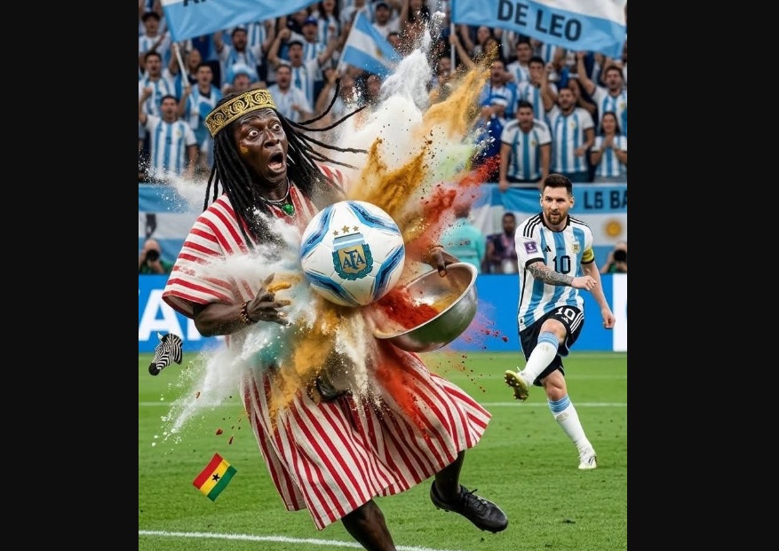 El Chiqui de la Gente apeló al humor y “mandó al banco” al brujo del Mundial