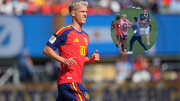 Dani Olmo no aceptó las disculpas de Ayala: “Falta a la verdad”