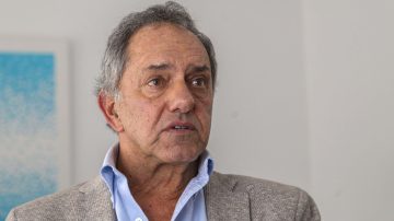 Daniel Scioli sufrió un violento intento de robo en su casa
