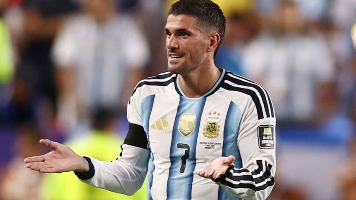 Rodrigo De Paul, el más criticado pero que Scaloni bancará hasta el final