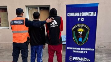 Frías: jóvenes fueron demorados tras amenazar a una mujer y agredir a un grupo de amigos