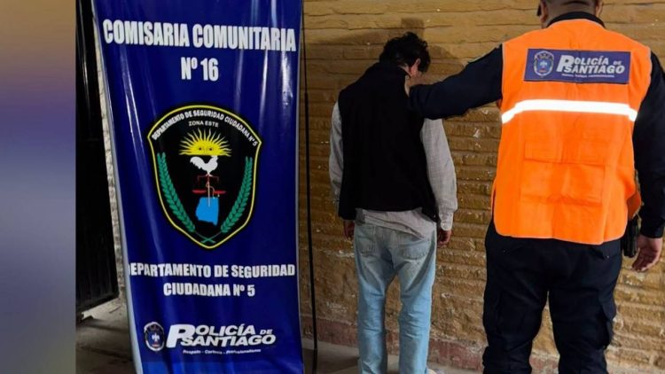 Terror en el departamento Banda: amenazó a su familia a los tiros, desafió a la Policía y terminó detenido