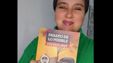 Eugenia Páez conquistó un importante galardón literario en Italia