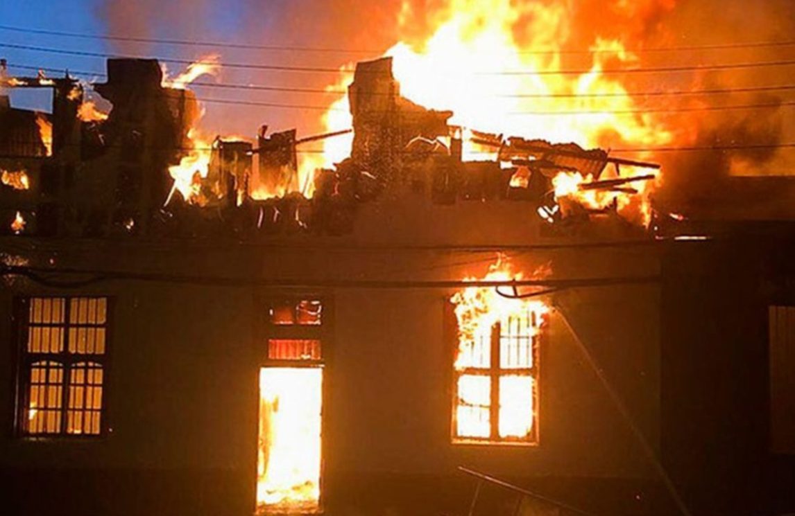 Trágico incendio en Fernández: un hombre murió calcinado en una vivienda que le habían prestado