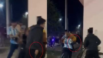 VIDEO |  Frías: apuñalaron a un joven en medio de las celebraciones por el triunfo de Argentina