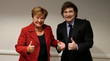 Georgieva visitará la Argentina a fines de julio por invitación de Javier Milei